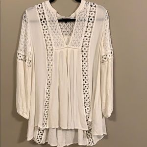 Crochet Long Sleeve Tunic
